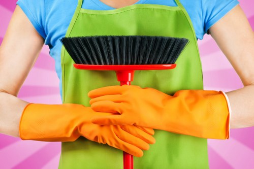 Commercial deep cleaning for a business premises in St Johns Wood