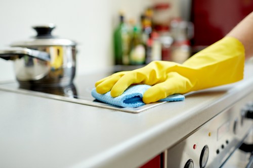 Final post-construction clean for a St Johns Wood home
