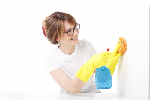 Regular office cleaning in St Johns Wood with vacuuming and surface sanitising