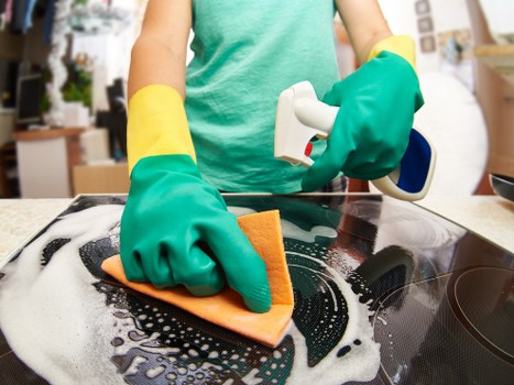 Targeted treatment of a drink spill on a rug in St Johns Wood