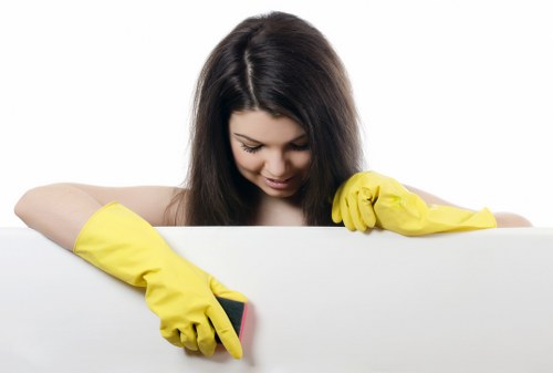 Local technician inspecting an odour-affected area in a St Johns Wood property